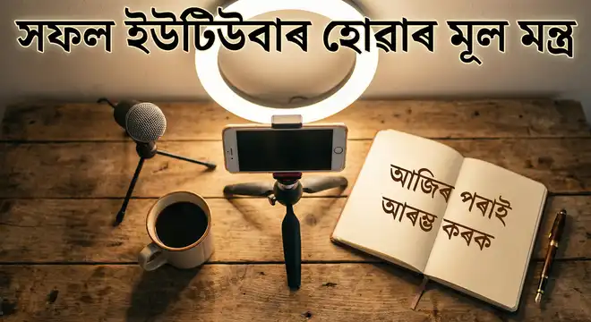 ইউটিউবত সফলতা লাভ কৰাৰ মূল মন্ত্ৰ