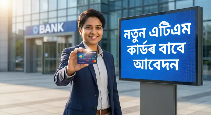 এটিএম কাৰ্ডৰ বাবে কেনেকৈ আবেদন কৰিব