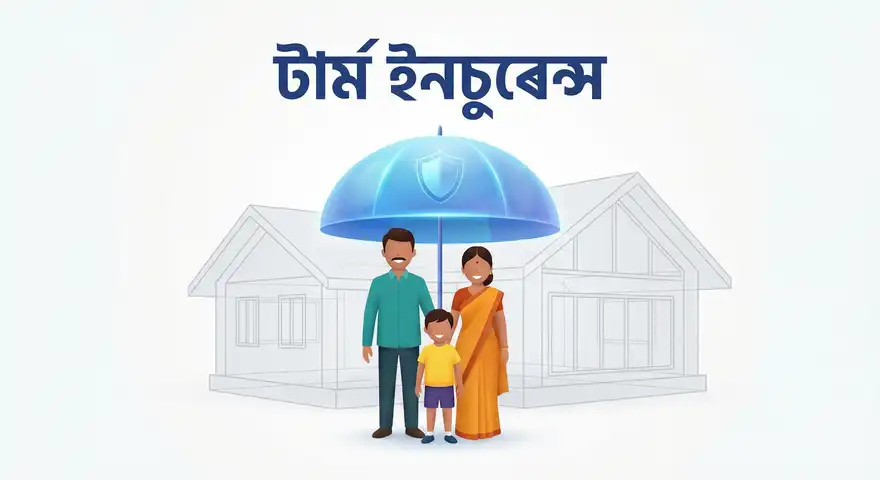 টাৰ্ম ইনচুৰেন্স (Term Insurance) কি