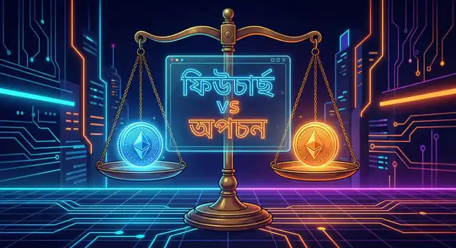 ফিউচাৰ্ছ আৰু অপচনৰ মাজত মূল পাৰ্থক্য