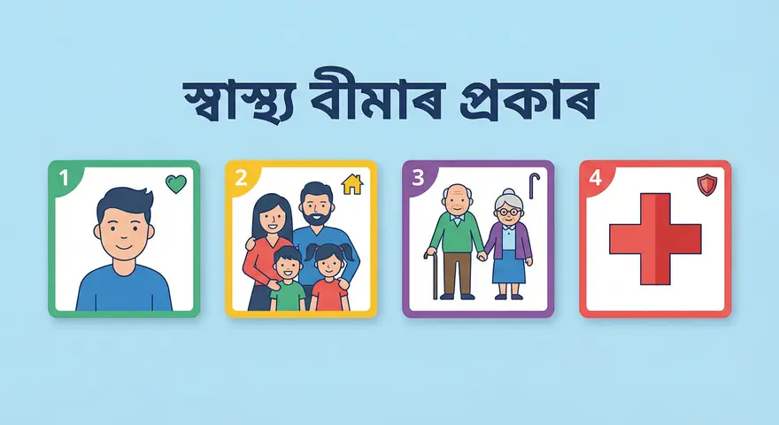 স্বাস্থ্য বীমাৰ প্ৰকাৰসমূহ